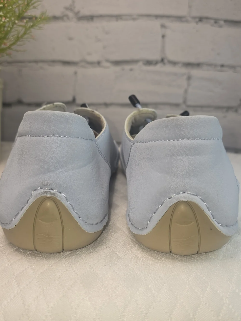 DBECK BAREFOOT-STYLE BECK VOGLBECK BECK SHOE BABY BLUE LIGHTWEIGHT MENS 41